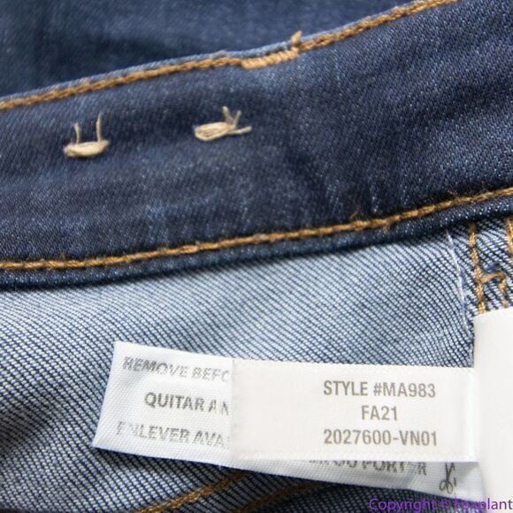 NEW Madewell 10" High-Rise Skinny Jeans in Woodland Wash: TENCEL™ Denim, 25 - Picture 11 of 15